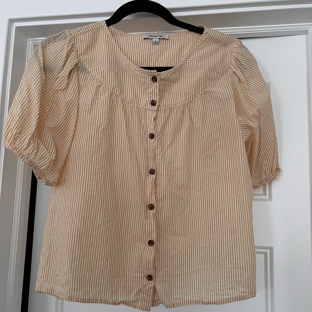 Madewell Button Up Top